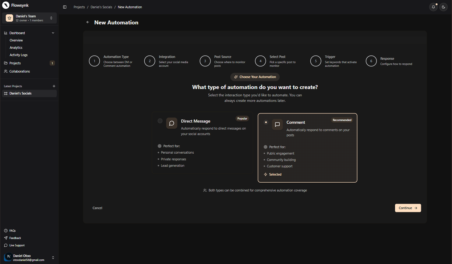 New Automation (Dark)